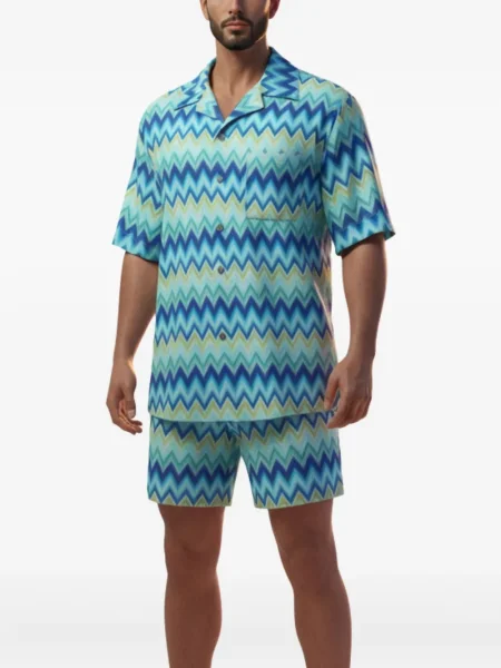Scurt slip de baie Missoni albastru