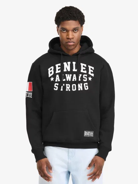Hoodie Benlee s kapuco bela