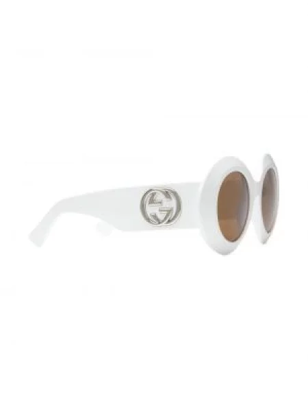 Saulės akiniai Gucci Eyewear balta