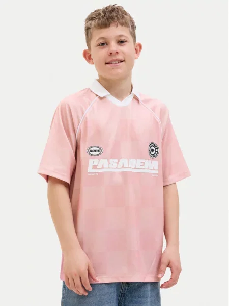 Jack & Jones Junior Polo różowy