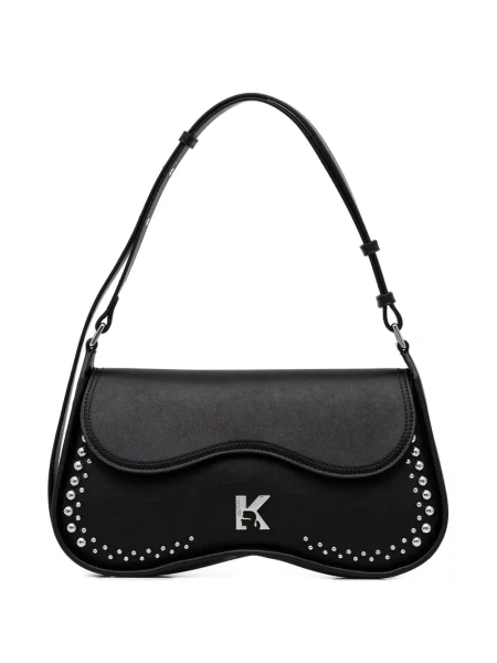 Ochelari de soare Karl Lagerfeld Jeans cu tepi negru