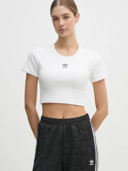 Kratka majica adidas Originals Essential bela