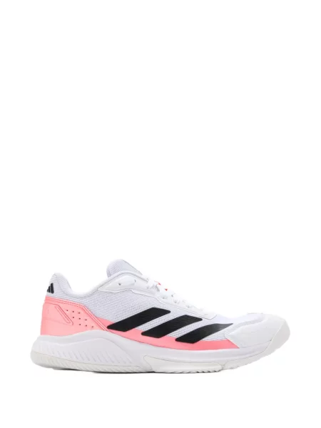 Шорти Adidas с връзки с дантела със змийски принт бяло