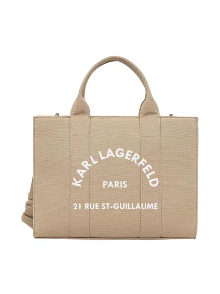 Karl Lagerfeld torebka tote K/RSG brązowa