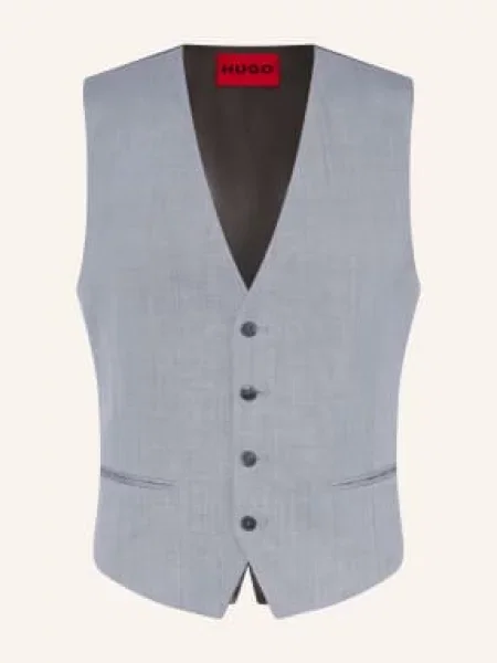 Hugo Kamizelka Do Garnituru Vin Extra Slim Fit blau fioletowa