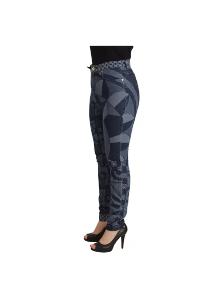 Skinny jeansy skinny Dolce And Gabbana niebieskie