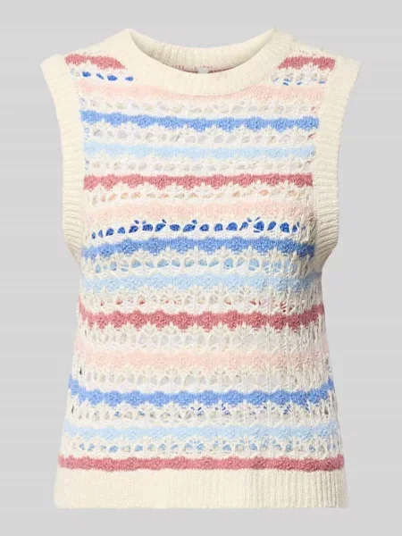 Dzianinowy top Only z nadrukiem chunky