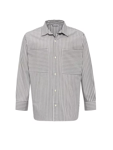 Dandalo Košile šedá bílá