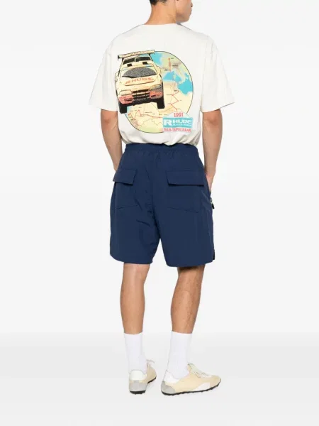 Tricou Rhude cu imagine galben