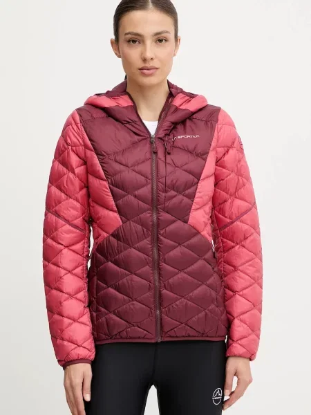 LA Sportiva kurtka sportowa puchowa Pinnacle Down bordowy