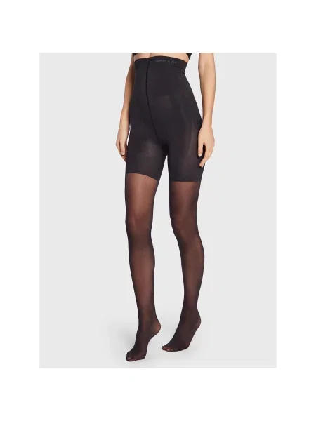 Nogavice Calvin Klein Black bela