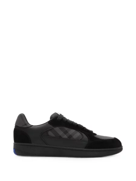 Sneakerși Burberry în carouri negru