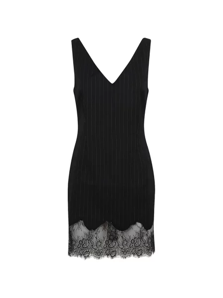 Rochie The Andamane din dantelă negru