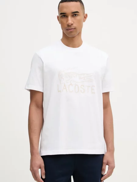 Lacoste Tricou alb