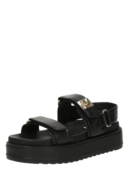 Sandale Steve Madden cu platformă negru