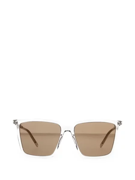 Okulary przeciwsłoneczne Saint Laurent białe