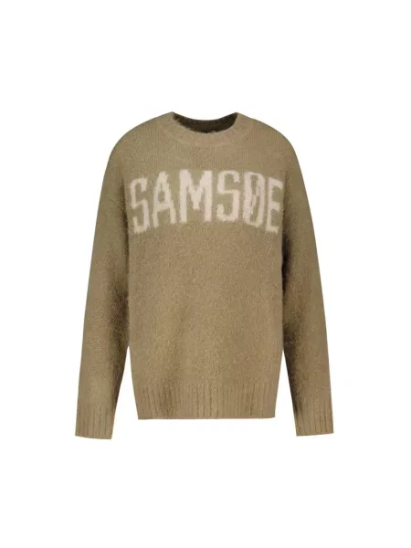 Sweter Samsoe Samsoe beżowy