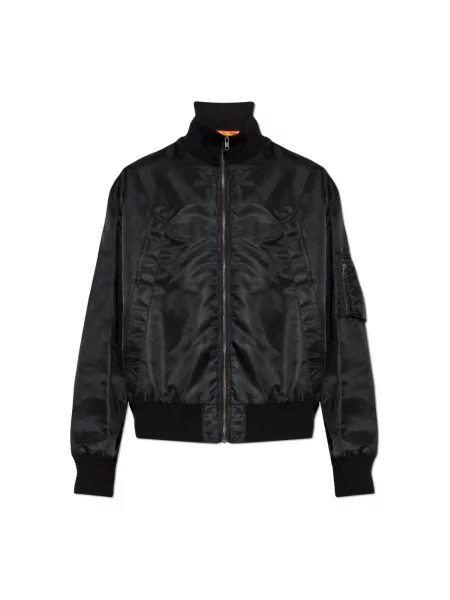 Kurtka bomber Mm6 Maison Margiela czarny