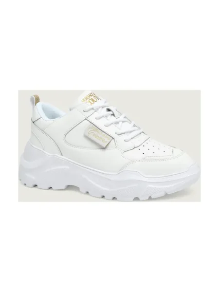 Versace Jeans Couture Teniși din piele alb