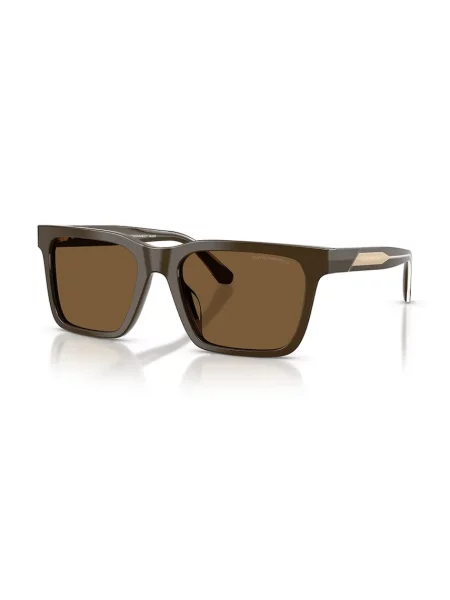 Emporio Armani okulary przeciwsłoneczne brązowy