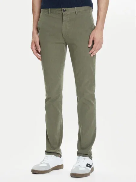 BOSS Pantaloni chino verde