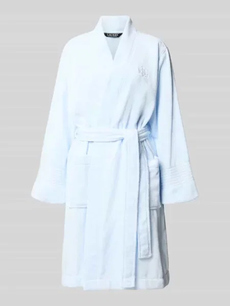 Kroj regular fit szlafrok z czystej bawełny model Core Greenwich Robe' Lauren Ralph Lauren