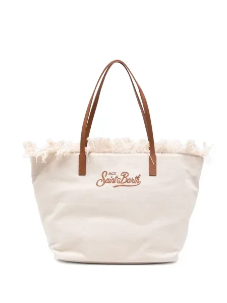 Torebka Mc2 Saint Barth z frędzli