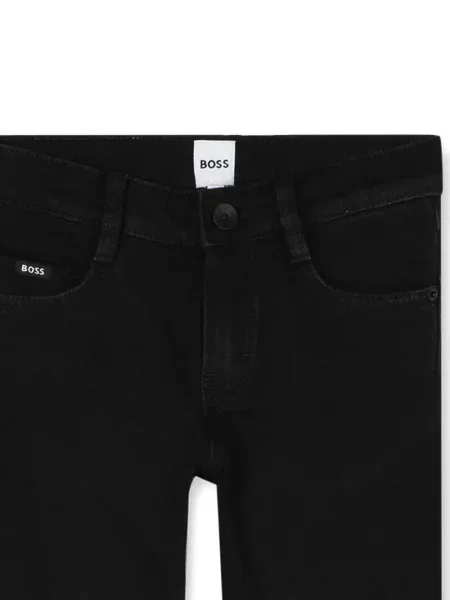 Jeansy dziecięce Bosswear czarne