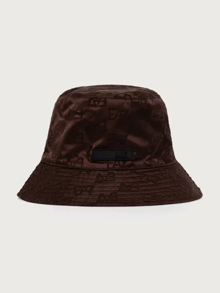 Emporio Armani bucket hat pentru femei maro
