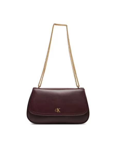 Calvin Klein torebka bordowy