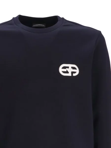 Ilgas džemperis Emporio Armani mėlyna