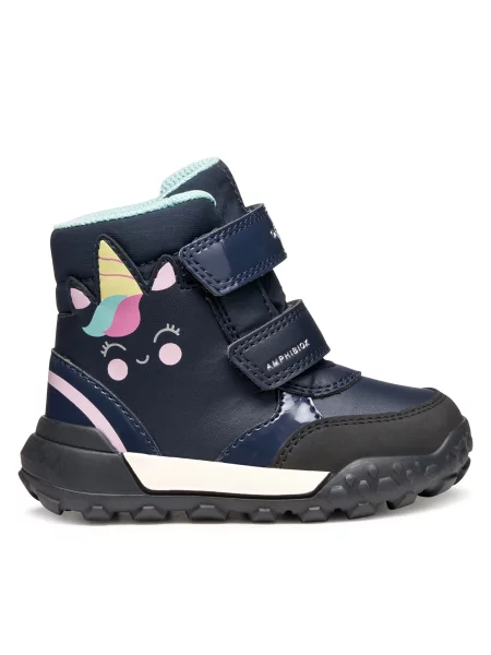 Sniego batai Geox B Trekkyup B Ab M Tamsiai mėlyna