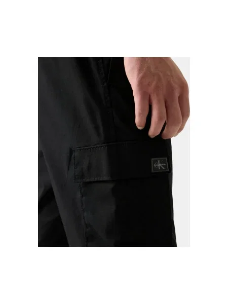 Calvin Klein Jeans Cargo nadrág | Slim Fit | stretch fekete