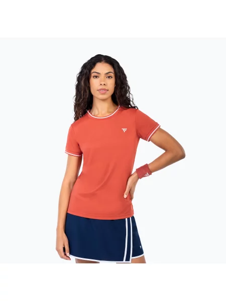 Футболка для тенісу Tecnifibre Team Tech terracotta