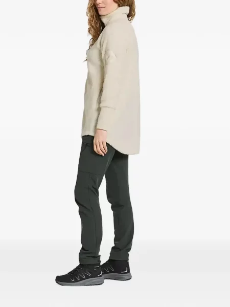 Hanorac din fleece Didriksons din fleece alb