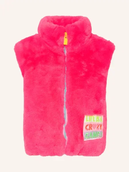 Billieblush Vesta Z Umělé Kožešiny neonově růžová / neonově / neonově zelená žlutá