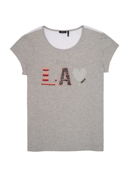 Tricou copii Ikks gri