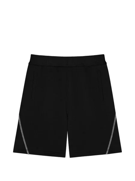Bermude Givenchy din fleece negru