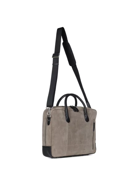 Torba na laptopa Howard London zamszowa szara