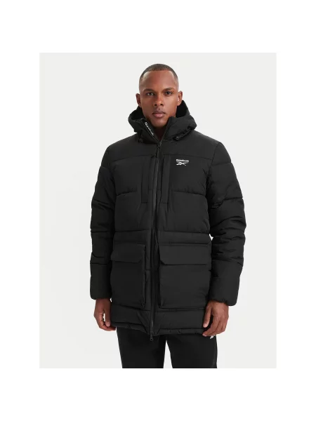 Reebok Zimska jakna Regular Fit črna