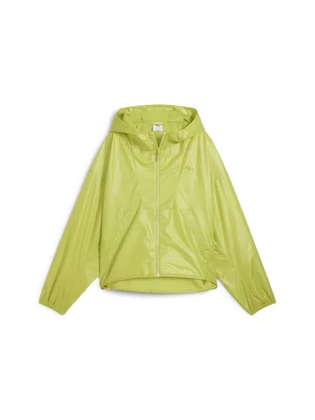 Вітровка PUMA Oversized Uv Wind Jacket комбінований верх зелений