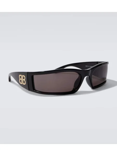 Ochelari de soare Balenciaga Shield negru