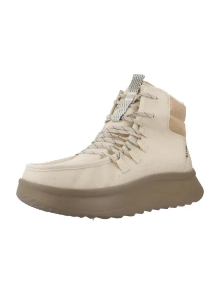 Pantofi Heydude din țesătură twill bej