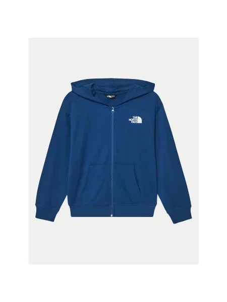 The North Face Majica dugih rukava Oversize plava