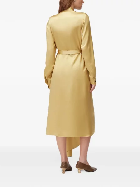 Rochie midi Retori galben