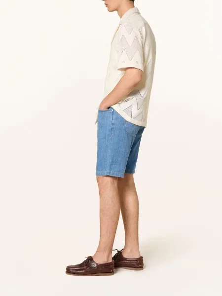 Joop! Jeans Džínové Šortky Marbrouk Modern Fit bright blue modré