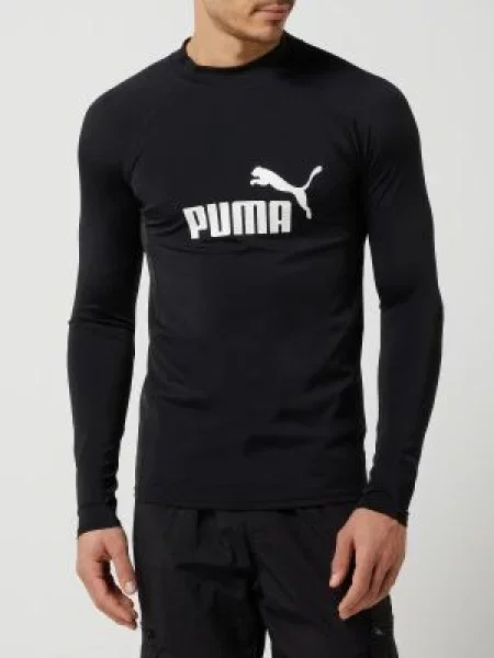 Bluzka z długim rękawem Puma czarna