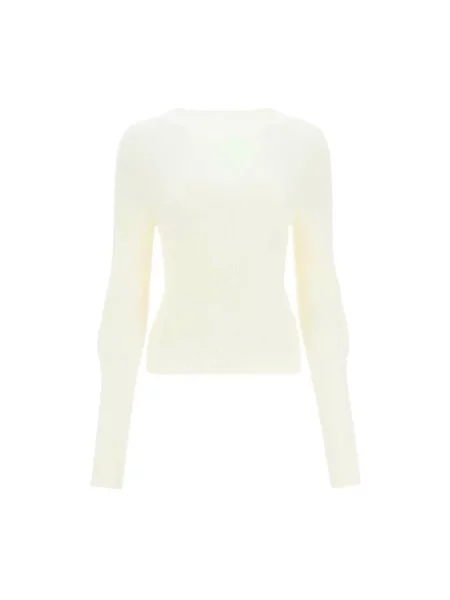 Sweter Low Classic klasyczny biały