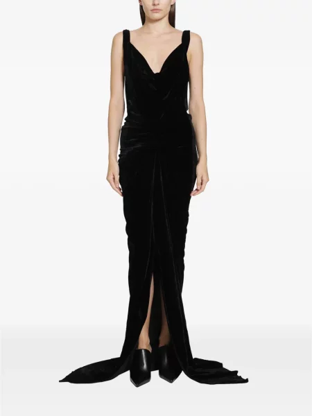 Rochie maxi Rick Owens negru