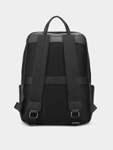 Кожаный рюкзак Braska черный